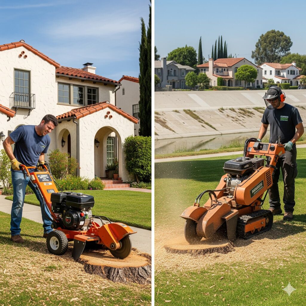 stump grinding bell