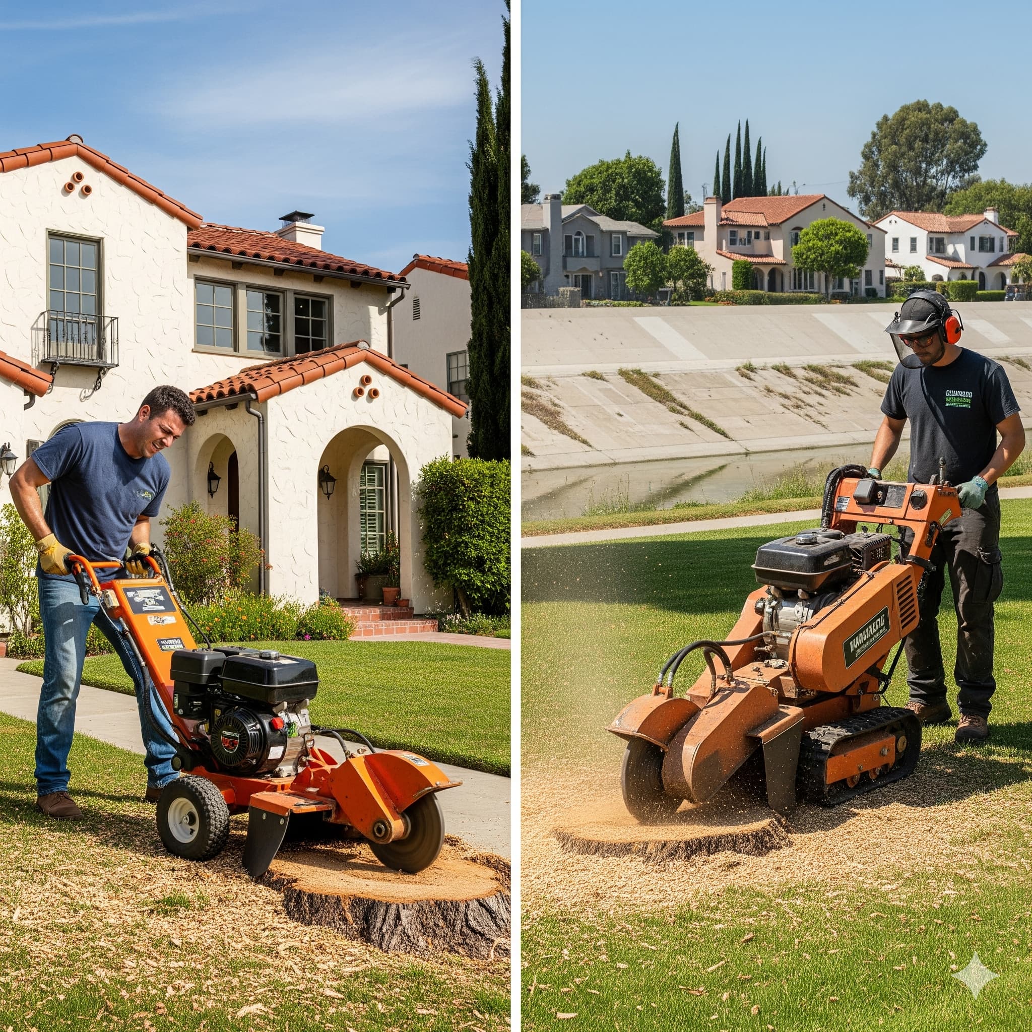 stump grinding bell